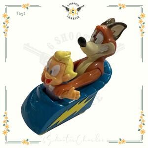 McDonalds 1993 Animaniacs Mindy & Buttons Wild Ride Warner Bros Happy Meal Toy